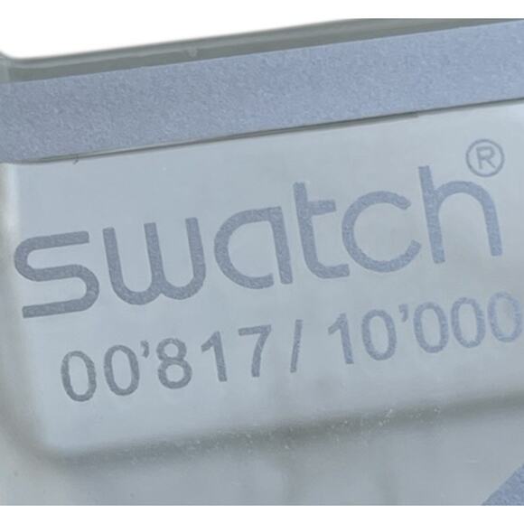Swatch Watch WINTER FROST GZ192S 2008 Christmas Numbered Edition Specials Rare - Picture 10 of 11